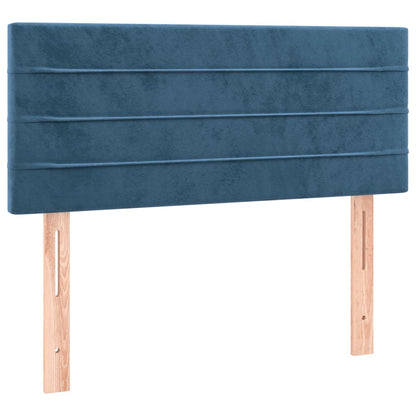 Testiera Blu Scuro 100x5x78/88 cm in Velluto