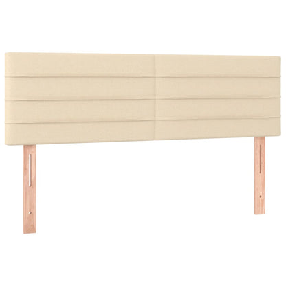 Testiere Crema 144x5x78/88 cm in Tessuto
