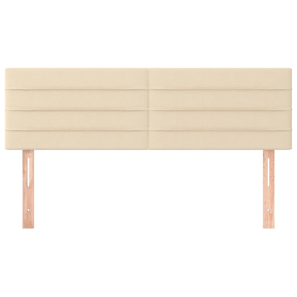 Testiere Crema 144x5x78/88 cm in Tessuto