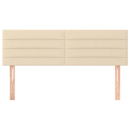 Testiere Crema 144x5x78/88 cm in Tessuto