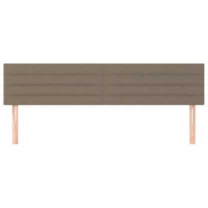 Testiera Tortora 180x5x78/88 cm in Tessuto