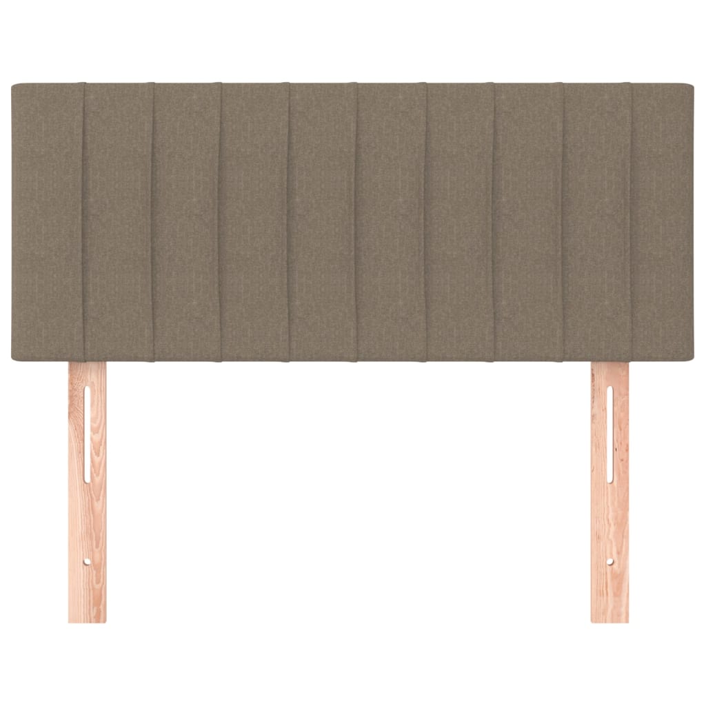 Testiera Tortora 80x5x78/88 cm in Tessuto