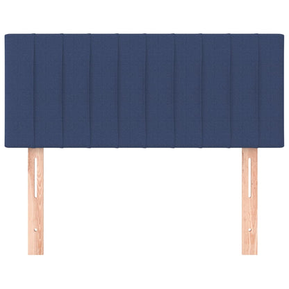 Testiera Blu 80x5x78/88 cm in Tessuto