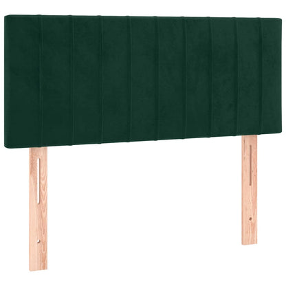Testiera Verde Scuro 80x5x78/88 cm in Velluto