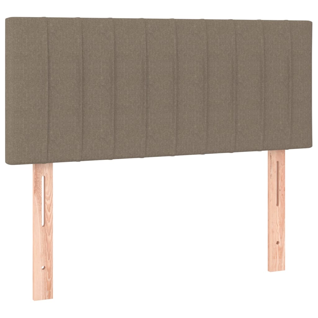 Testiera Tortora 90x5x78/88 cm in Tessuto