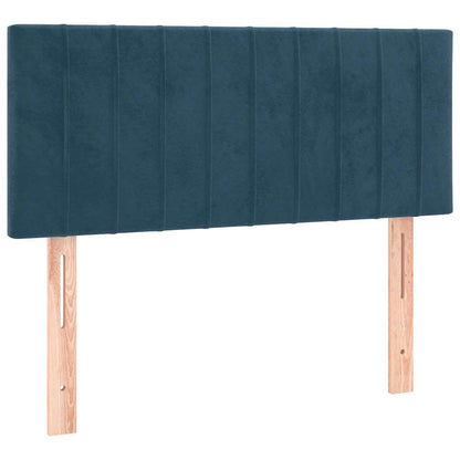 Testiera Blu scuro 90x5x78/88 cm in Tessuto