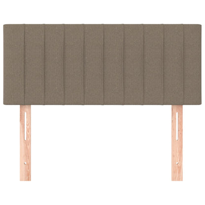 Testiera Tortora 100x5x78/88 cm in Tessuto