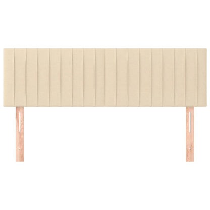Testiere 2 pz Crema 72x5x78/88 cm in Tessuto