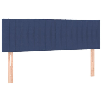 Testiera Blu 144x5x78/88 cm in Tessuto