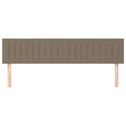 Testiera Tortora 160x5x78/88 cm in Tessuto