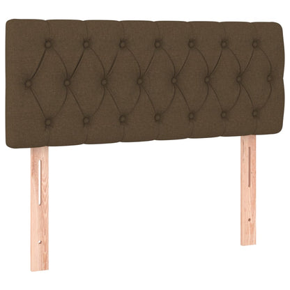 Testiera Marrone Scuro 100 x 7 x 78/88 cm in Tessuto