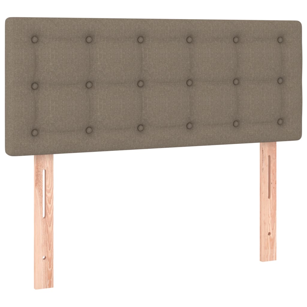 Testiera Tortora 90x5x78/88 cm in Tessuto