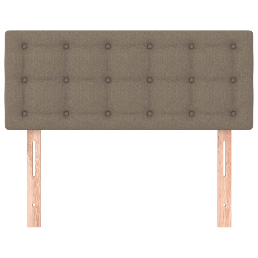 Testiera Tortora 90x5x78/88 cm in Tessuto