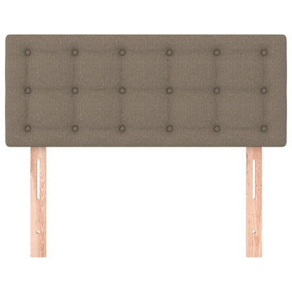 Testiera Tortora 100x5x78/88 cm in Tessuto
