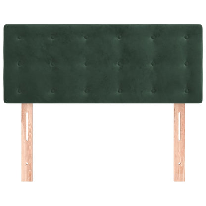 Testiera Verde Scuro 100x5x78/88 cm in Velluto