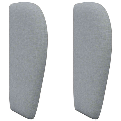 Orecchia della Testata Grigio chiaro 40 x 23 x 6 cm Tessuto