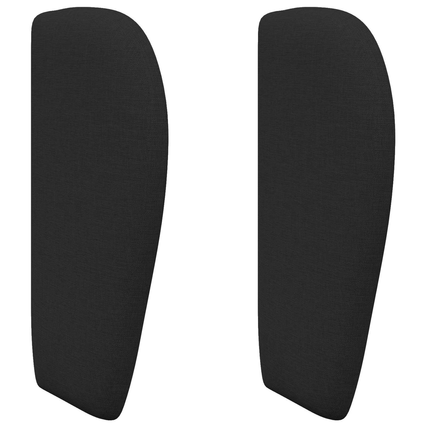 Orecchia della Testata Nero 40 x 23 x 6 cm Tessuto
