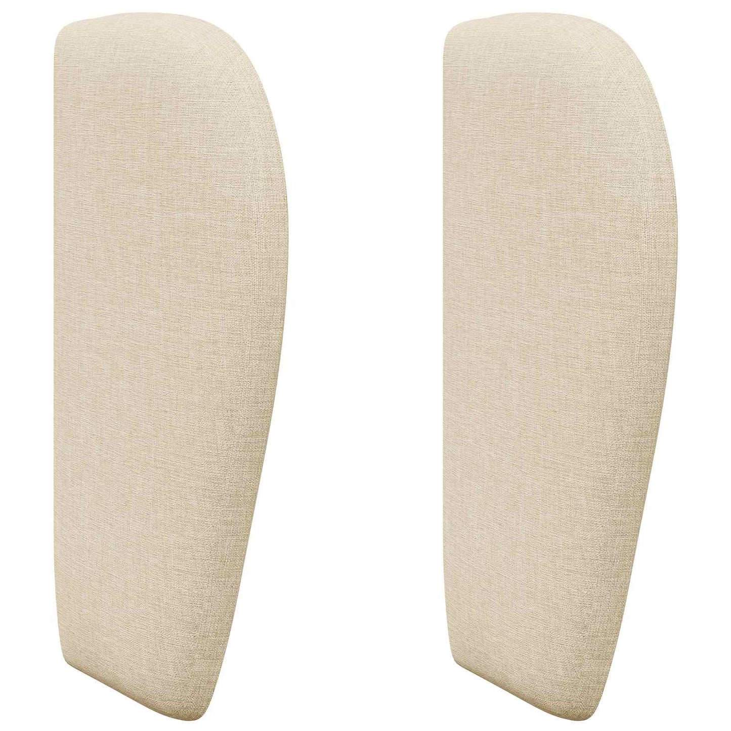 Orecchia della Testata Crema 40 x 23 x 6 cm Tessuto