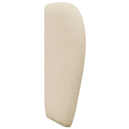 Orecchia della Testata Crema 40 x 23 x 6 cm Tessuto