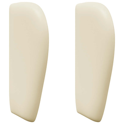 Orecchia della Testata Crema 40 x 23 x 6 cm PVC