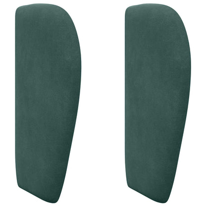 Orecchia della Testata Verde 40 x 23 x 6 cm Velluto