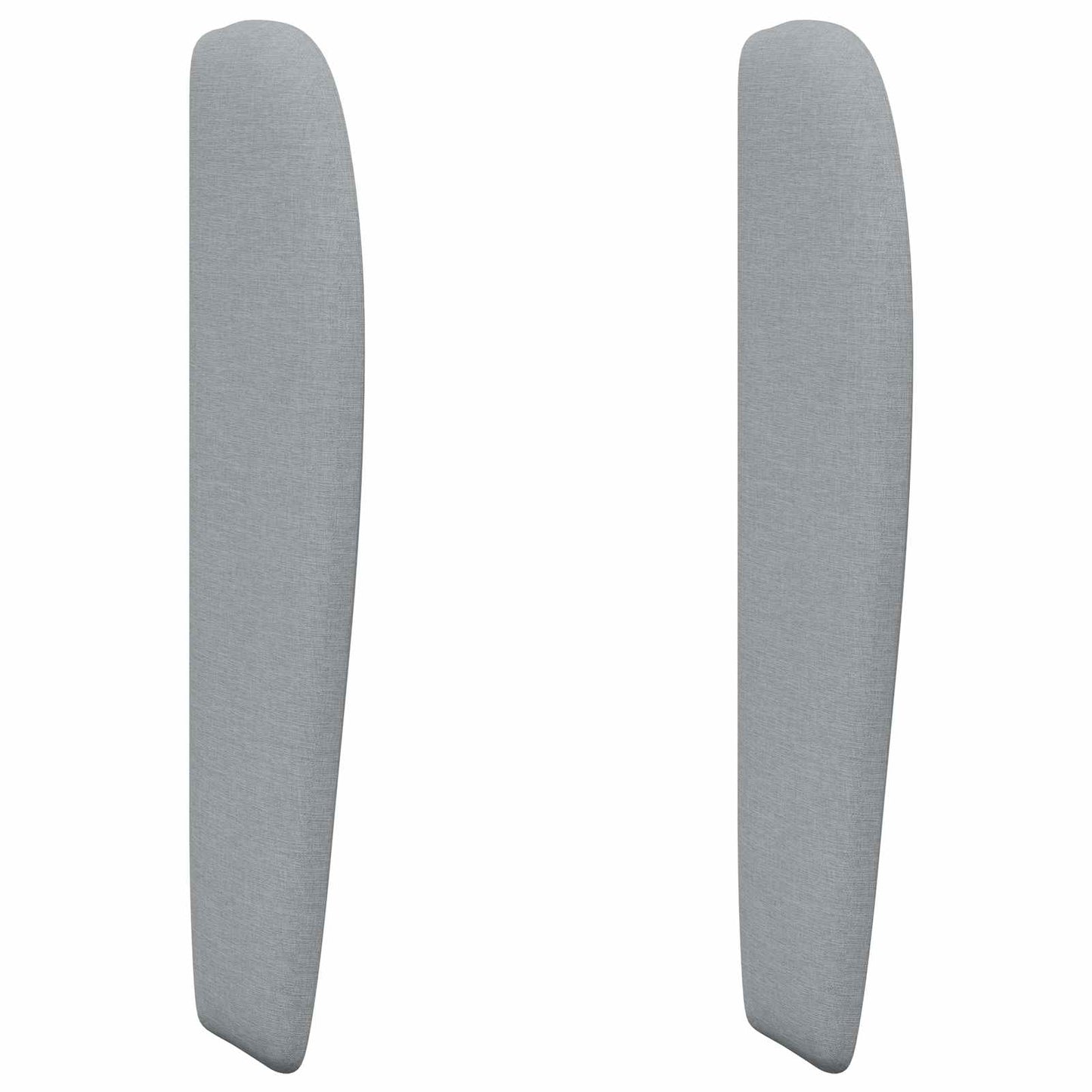 Orecchia della Testata Grigio chiaro 80 x 23 x 6 cm Tessuto