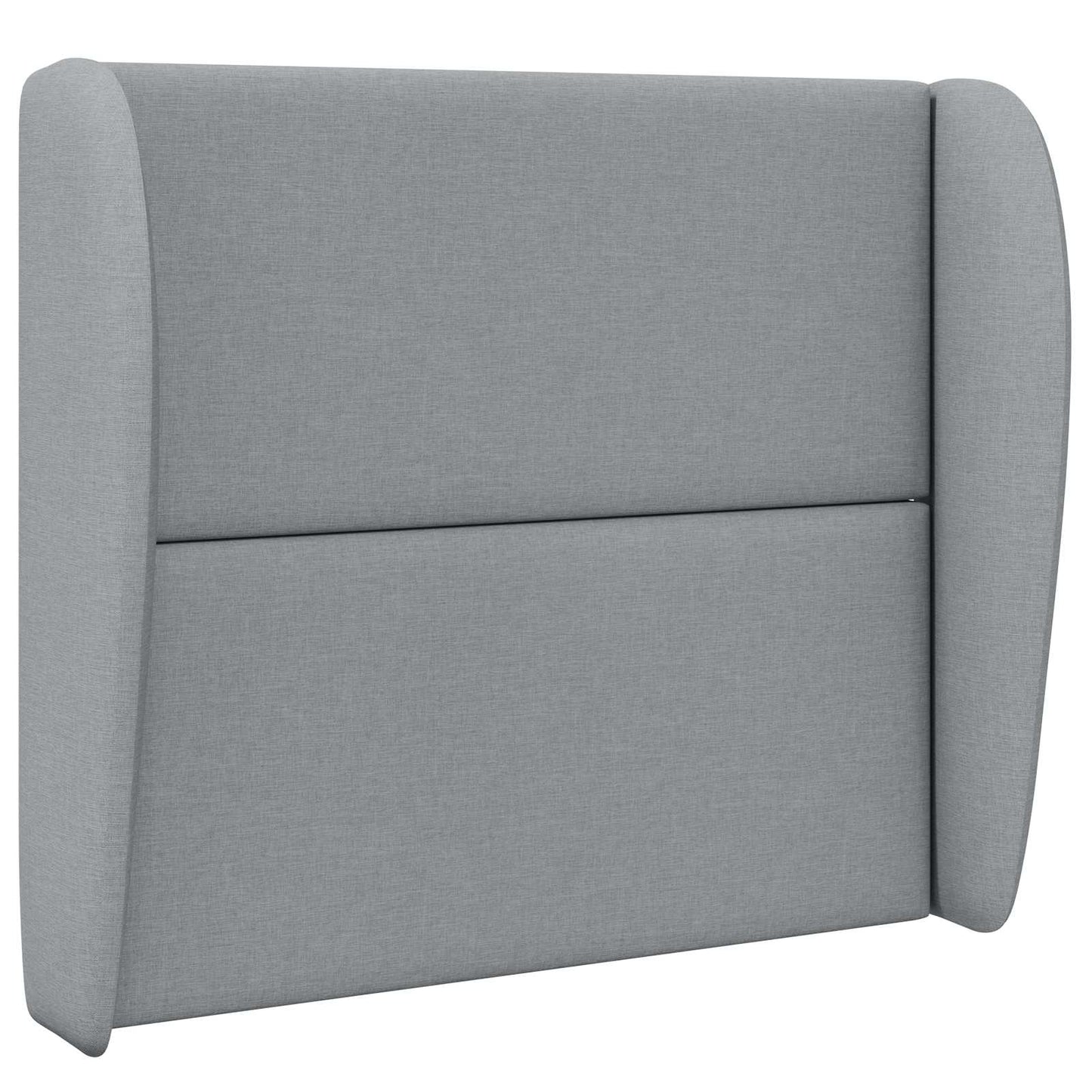 Orecchia della Testata Grigio chiaro 80 x 23 x 6 cm Tessuto