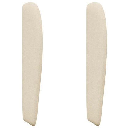 Orecchia della Testata Crema 80 x 23 x 6 cm Tessuto