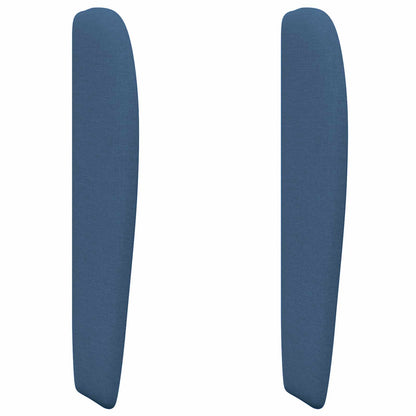 Orecchia della Testata Blu 80 x 23 x 6 cm Tessuto