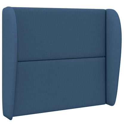 Orecchia della Testata Blu 80 x 23 x 6 cm Tessuto