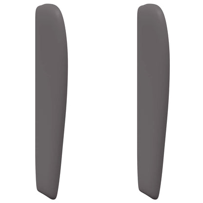 Orecchia della Testata Grigio Sfumato 80 x 23 x 6 cm PVC