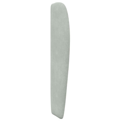 Orecchia della Testata Grigio chiaro 80 x 23 x 6 cm Velluto