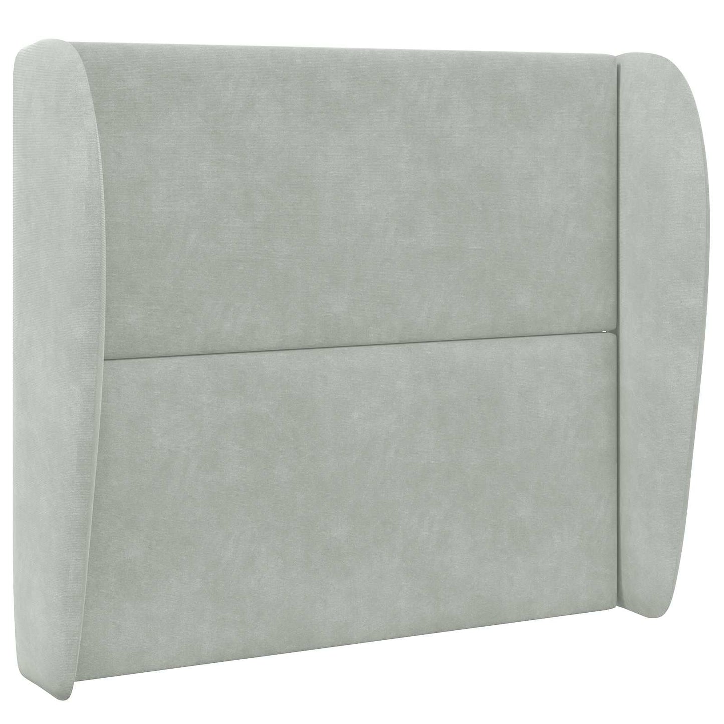 Orecchia della Testata Grigio chiaro 80 x 23 x 6 cm Velluto