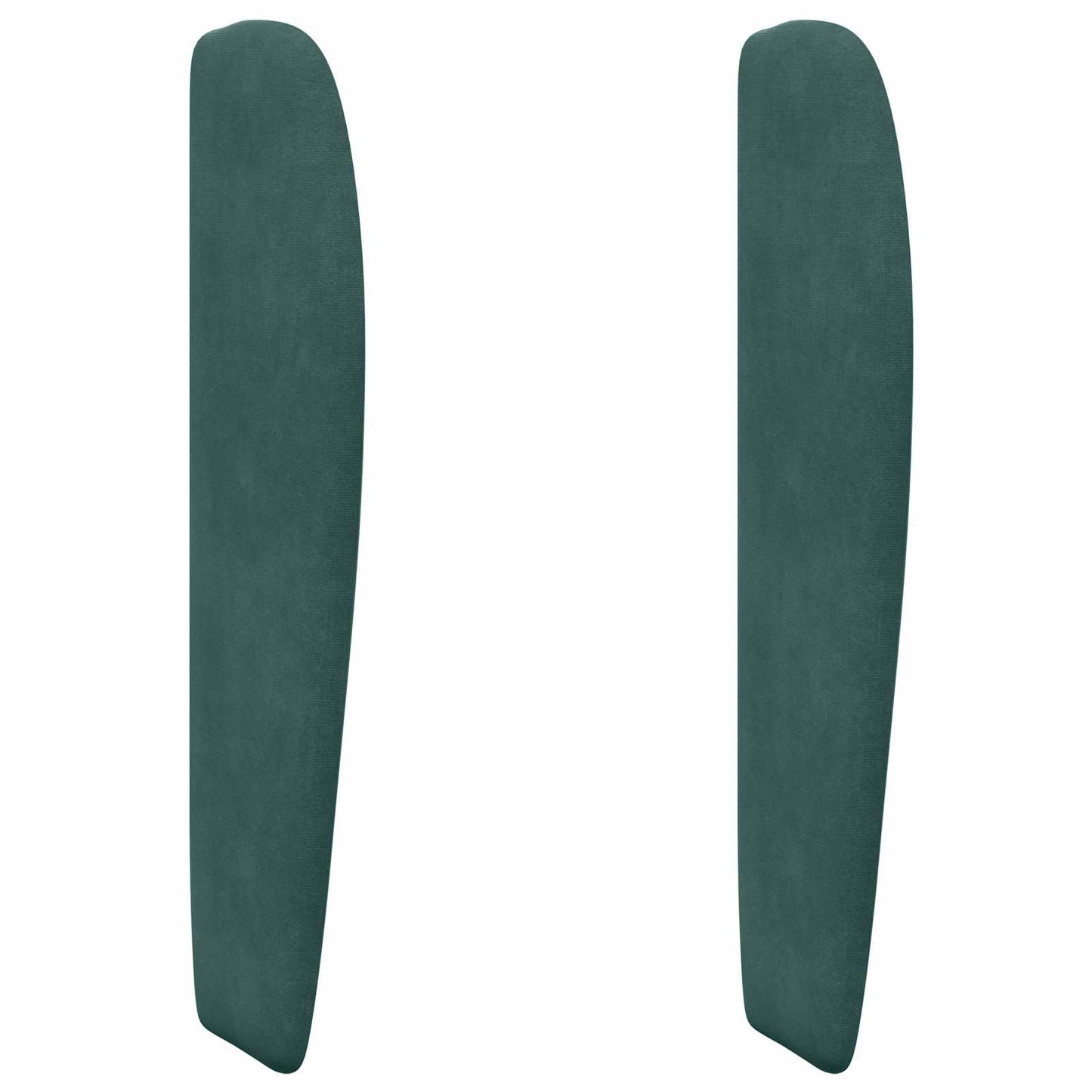 Orecchia della Testata Verde 80 x 23 x 6 cm Velluto