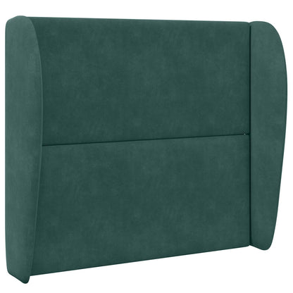 Orecchia della Testata Verde 80 x 23 x 6 cm Velluto