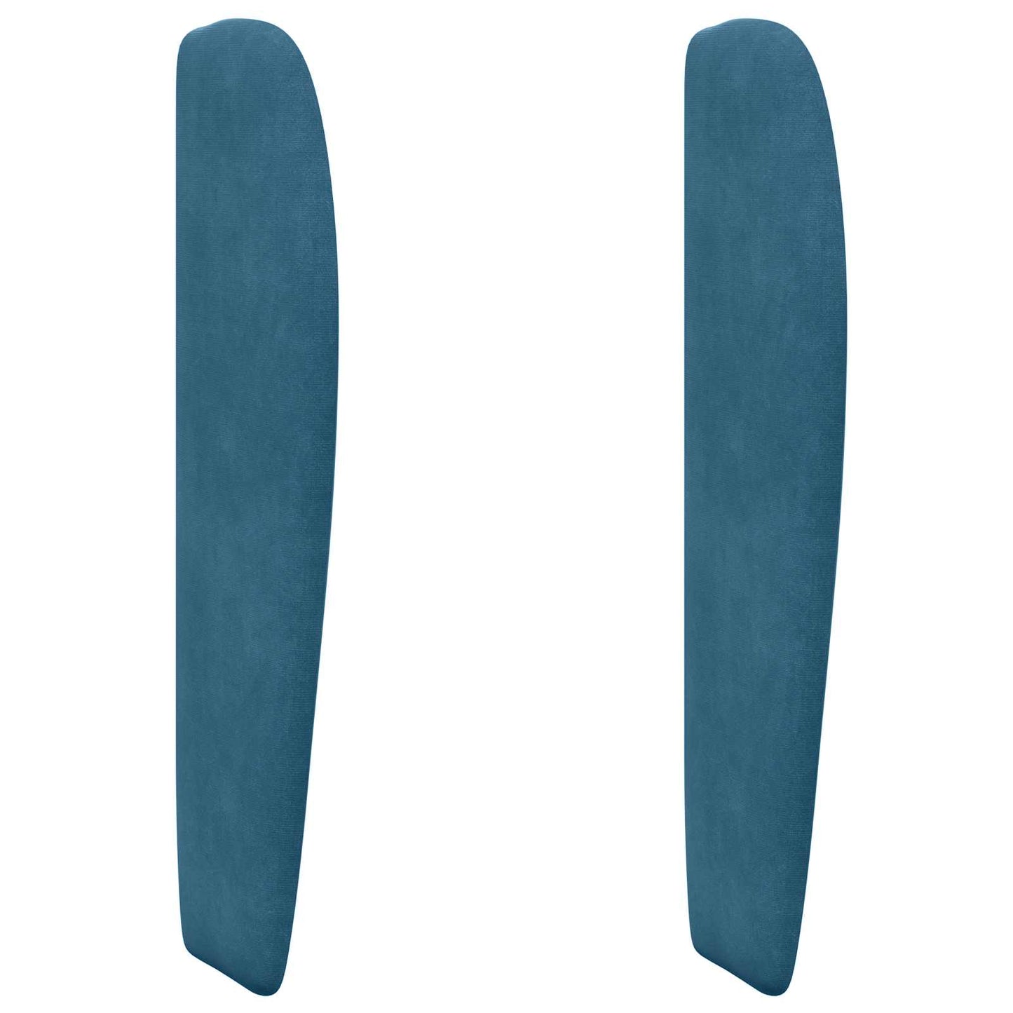 Orecchia della Testata Blu 80 x 23 x 6 cm Velluto