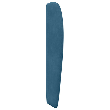 Orecchia della Testata Blu 80 x 23 x 6 cm Velluto