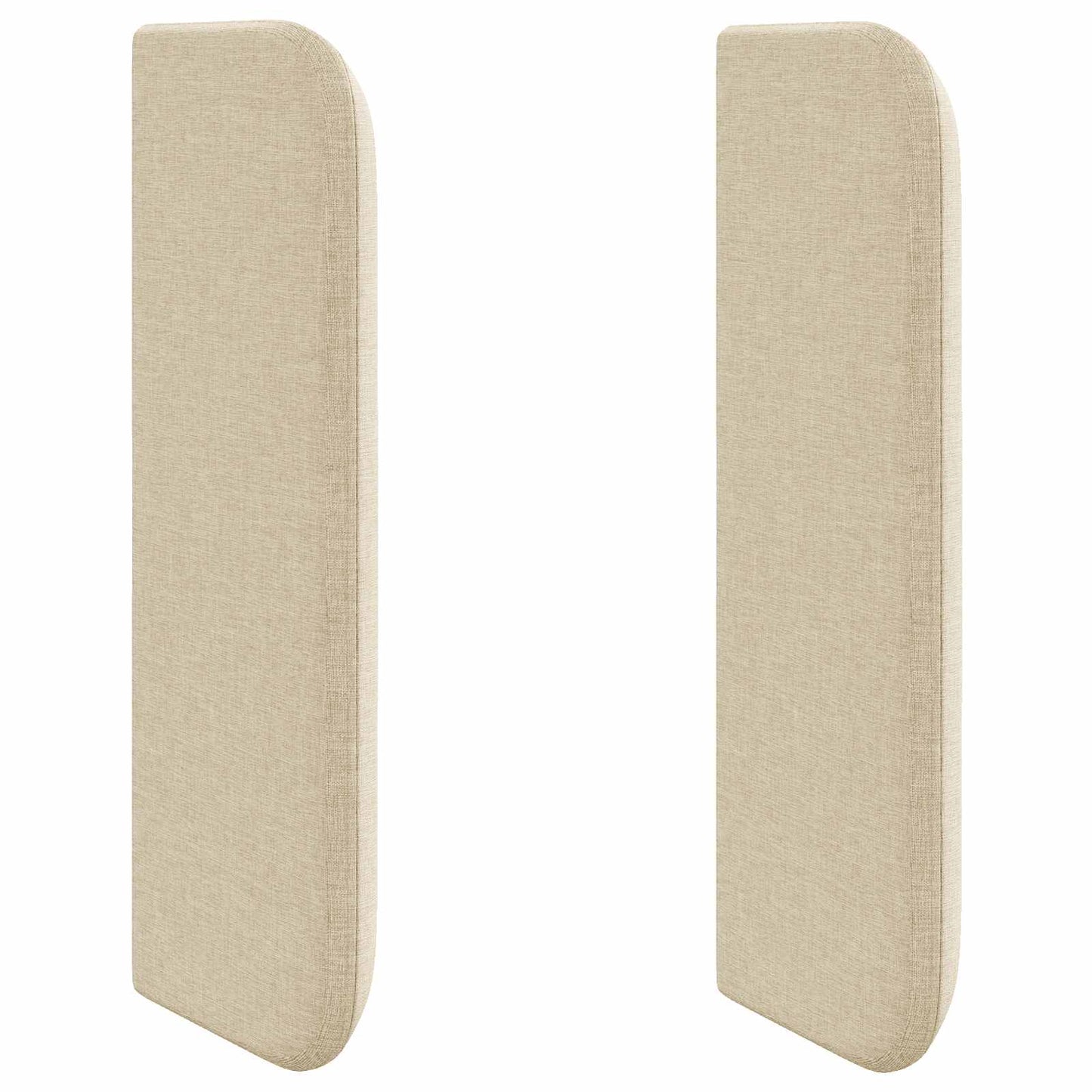 Orecchia della Testata Crema 40,5 x 40,5 x 4 cm Tessuto