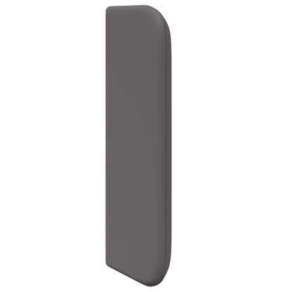 Orecchia della Testata 2 pcs Grigio 40 x 16 x 5 cm