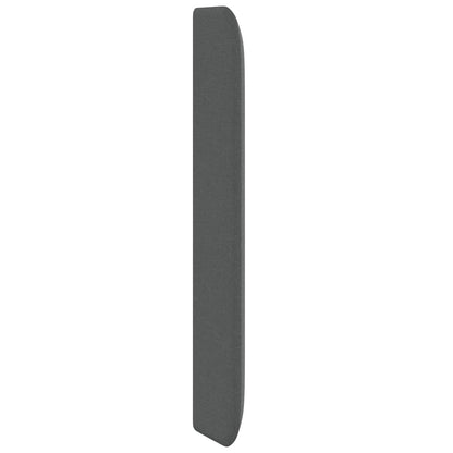 Orecchia della Testata Grigio 80 x 16 x 4 cm Tessuto
