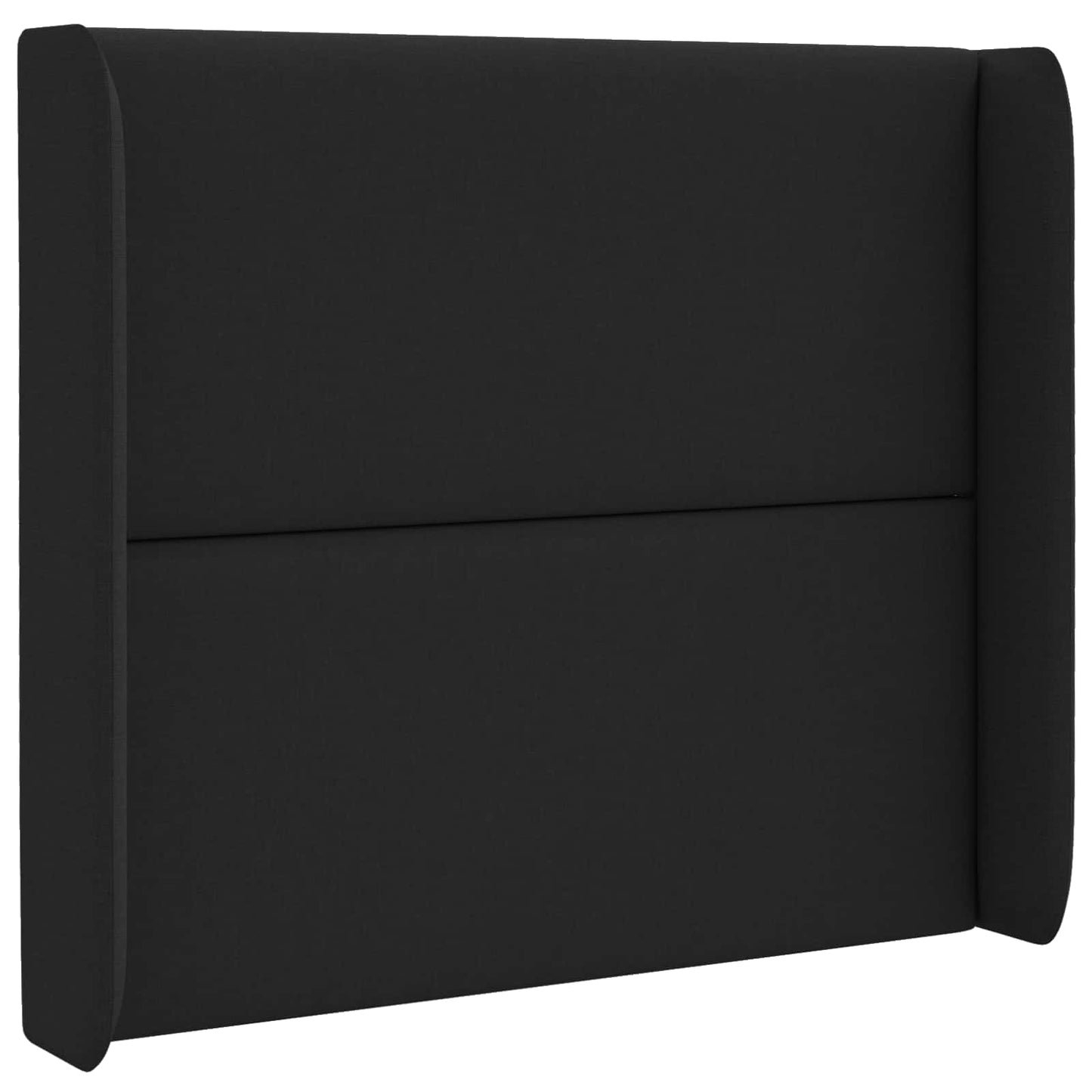 Orecchia della Testata Nero 80 x 16 x 4 cm Tessuto