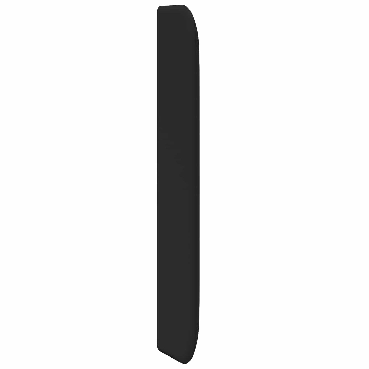 Orecchia della Testata Nero 80 x 16 x 4 cm PVC