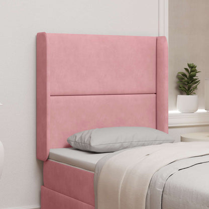 Orecchia della Testata Rosa 80 x 16 x 4 cm Velluto