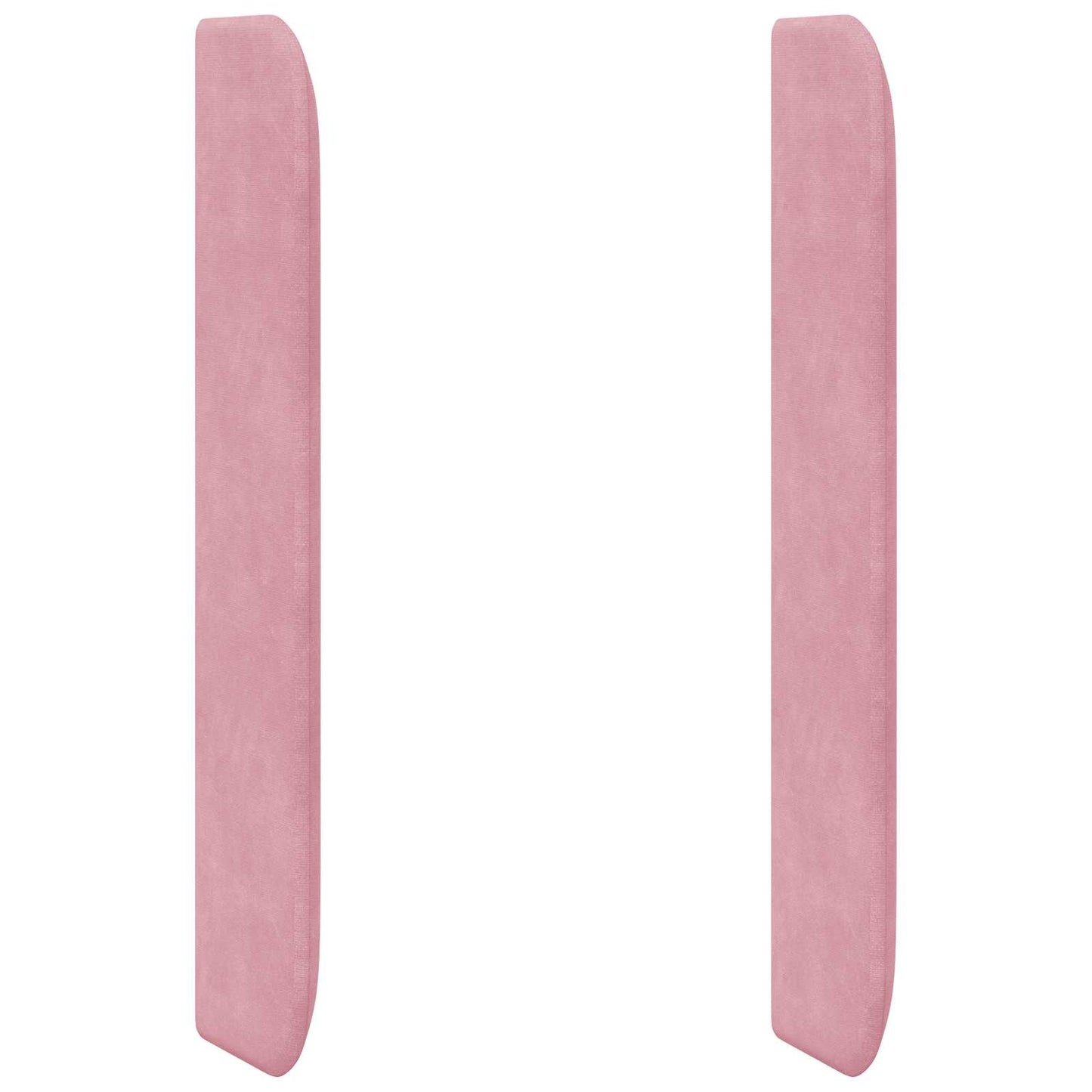 Orecchia della Testata Rosa 80 x 16 x 4 cm Velluto