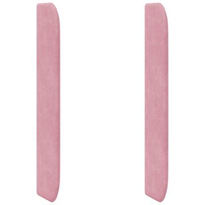 Orecchia della Testata Rosa 80 x 16 x 4 cm Velluto