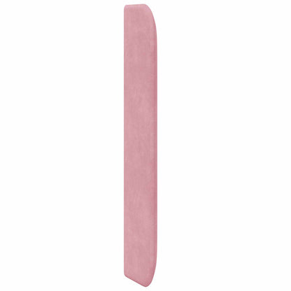 Orecchia della Testata Rosa 80 x 16 x 4 cm Velluto