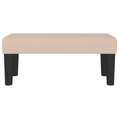 Panca Cappuccino 70x30x30 cm in Similpelle