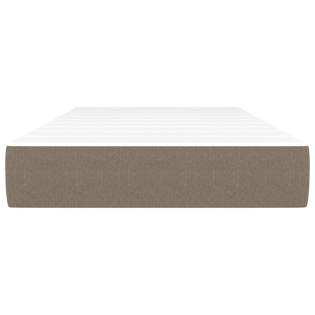 Materasso a Molle Insacchettate Grigio Tortora 80x200x20 cm