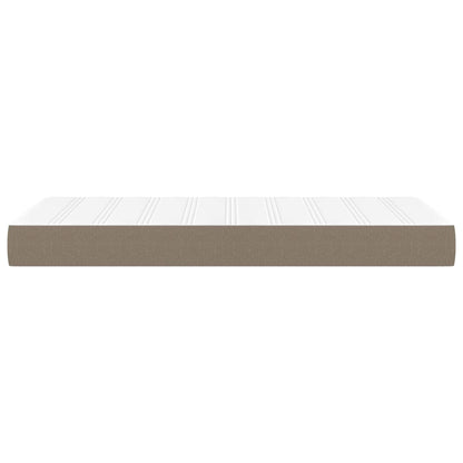 Materasso a Molle Insacchettate Grigio Tortora 80x200x20 cm