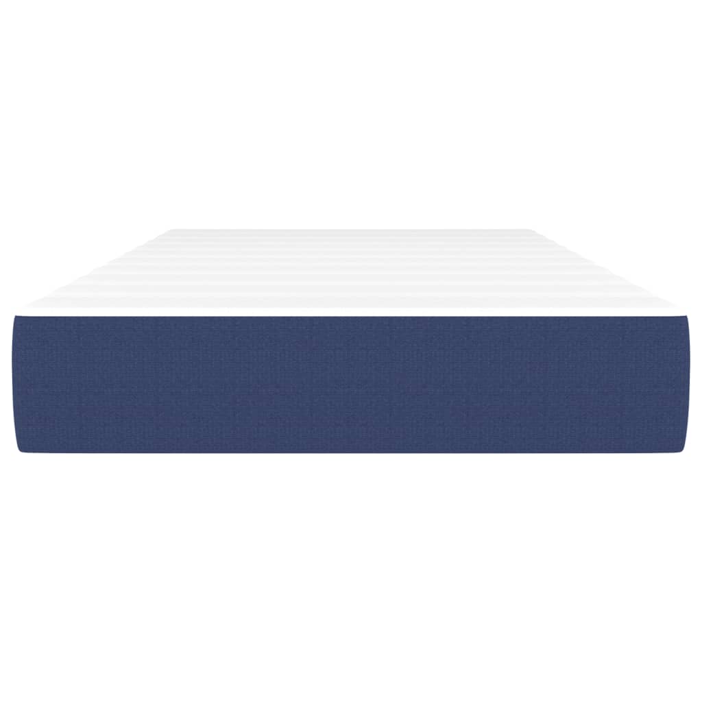 Materasso a Molle Insacchettate Blu 80x200x20 cm in Tessuto